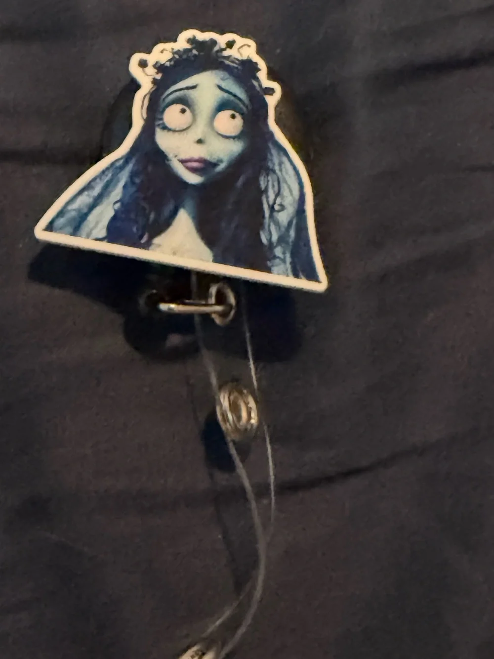 Blue Bride Character Badge Reel - Women badge
